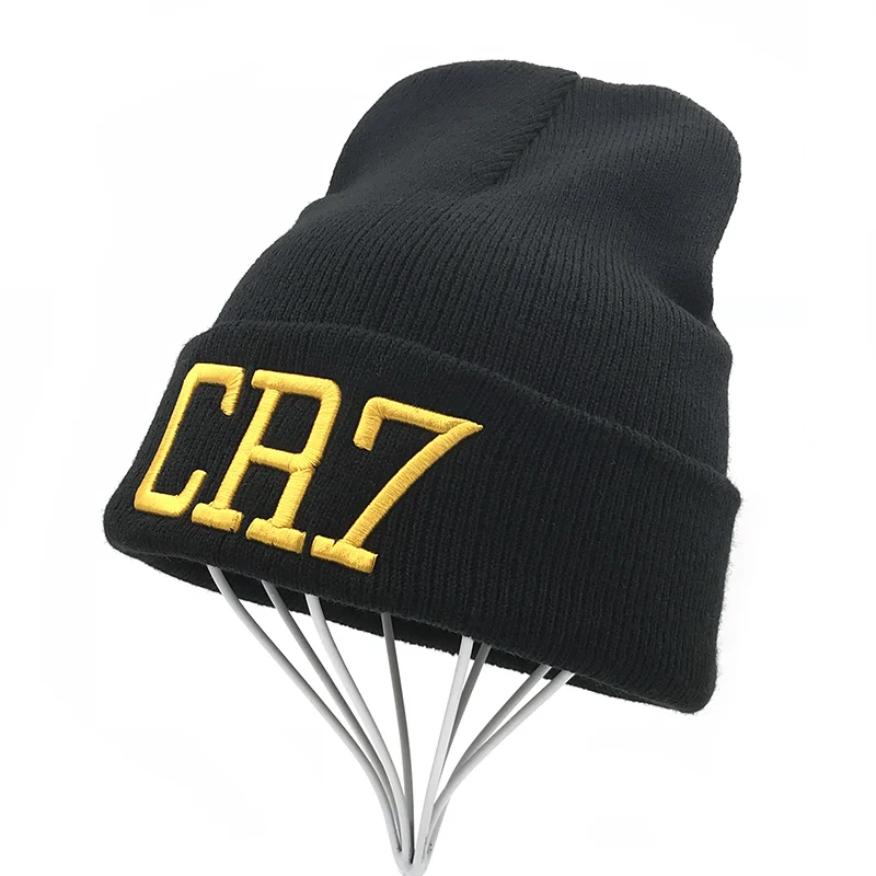 CR7 вязаные шапки, зимняя шапка s Skullies Bonnet Cristiano Ronaldo, Зимние головные уборы для мужчин и женщин, теплые шапки для спорта на открытом воздухе
