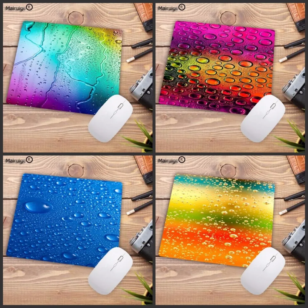 Mairuige Water Drop On the Glass Comfort Mouse Mat Gaming Speed