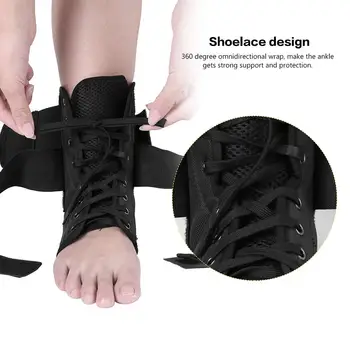 

Foot Ankle Joint Support Wrap Foot Orthosis Stabilizer Ankle Brace Protector Corrector Fracture Sprain Arthritis Recovery Guard