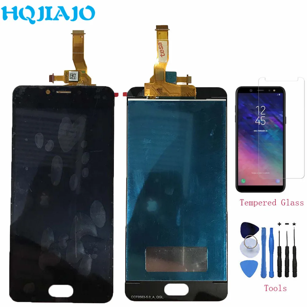 

LCD Display Screen For Meizu M5c Meilan A5 M710H Touch Screen Digitizer + LCD Display Frame For Meizu A5 5C Assembly 5.0