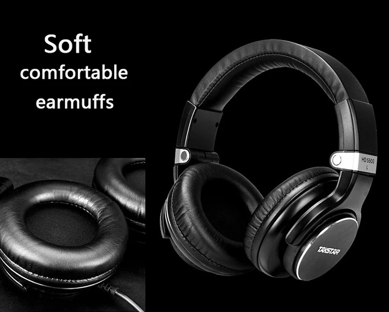 Оригинальные наушники TAKSTAR HD5500 DJ гарнитура Музыкальный монитор аудио наушники Профессиональный монитор динамические наушники для ПК
