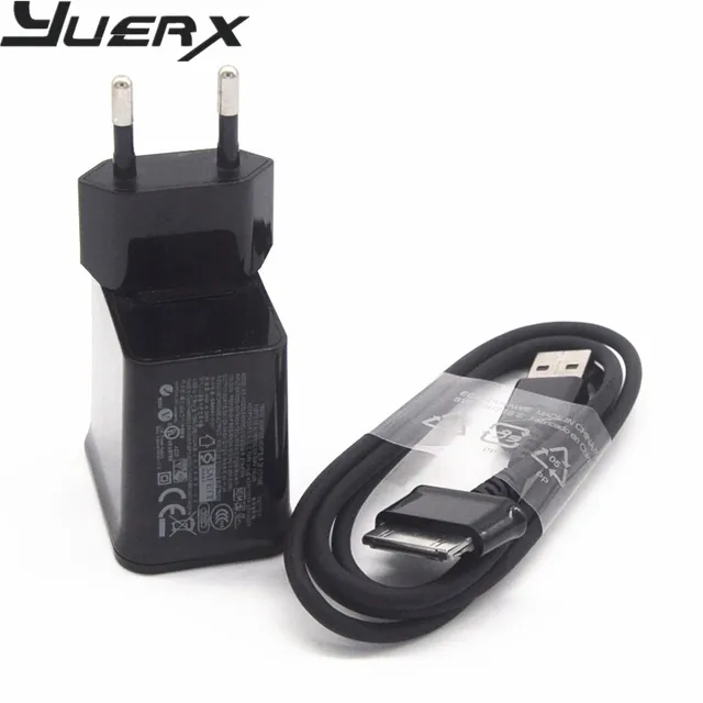 5V/2A EU Plug Wall Charger + USB Cable For Samsung Galaxy Tab 2 3 7.0 8