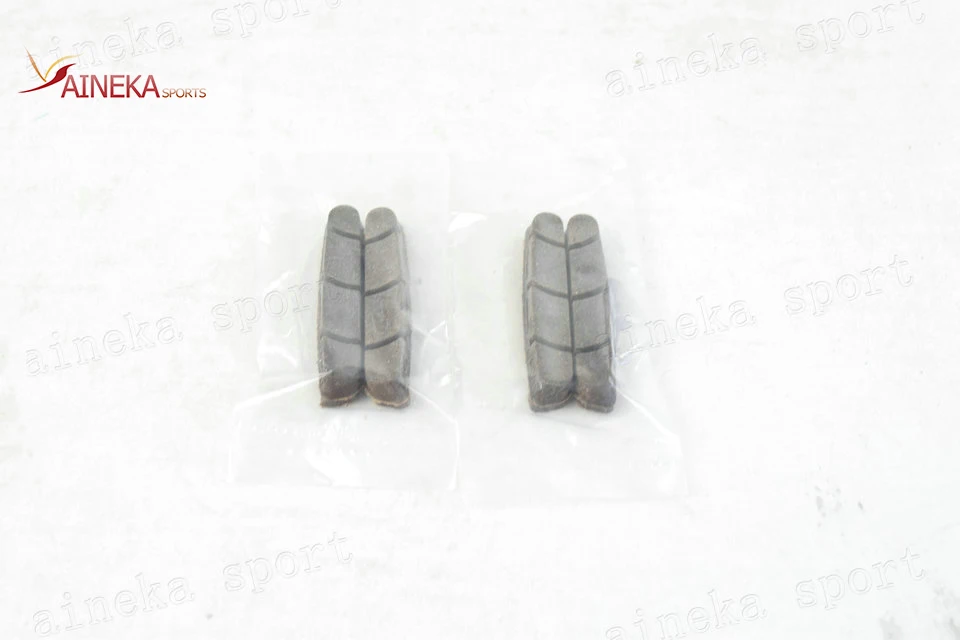 

Road Bike V-Brake Pads, 2 Pairs a lot For One Set Wheels, Replacement Carbon Rim brake Pads