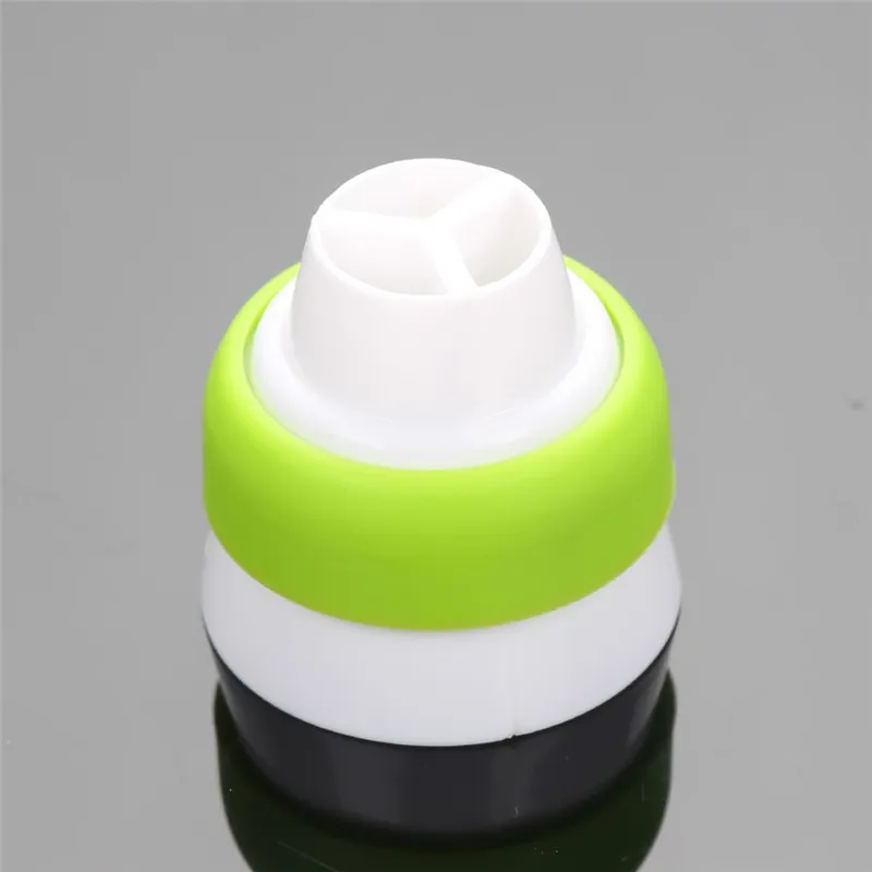 

3-Color Icing Piping Bag Russian Nozzle Converter Coupler Icing Cake Decor Tools