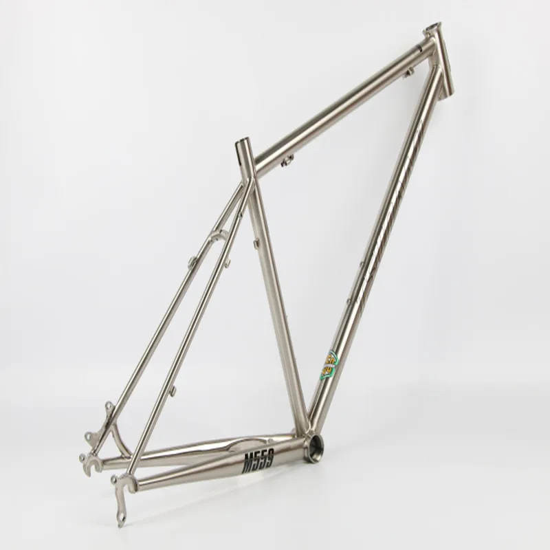 Cheap TSUNAMI Mtb Bicycle tapered header Steel Frame Mountain Bike silver Frame 26 "27.5" * 15.5-17 inch 3 Cheap TSUNAMI Mtb Bicycle tapered header Steel Frame Mountain Bike silver Frame 26 "27.5" * 15.5-17 inch 3