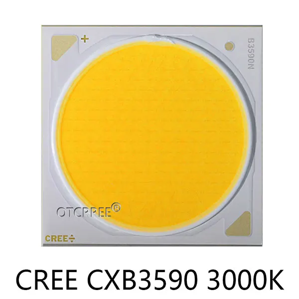 DIY CREE COB CXB3590 светодиодный светильник для выращивания с идеальным держателем 50-2303CR контактный плавник теплоотвод Meanwell драйвер 100 мм стеклянный объектив/Отражатель - Испускаемый цвет: CREE CXB3590 3000K