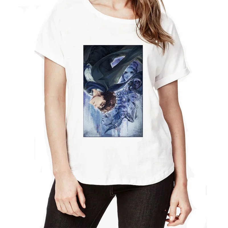 

sherlock 2018 New Fashion Design Women T-Shirt Short Sleeve Tops Novelty Cute Cat Printing Tee Shirts WT2830