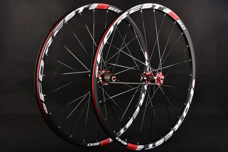 Sale Bicycle Wheel 26/27.5er MTB 24Holes 7075 alloy CNC Disc brake wheels 5 bearing wheels 8/9/10/11 Speeds Bicycle Parts 2