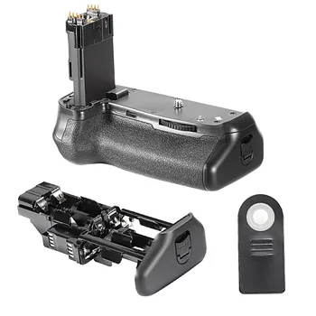

Neewer Remote Control Battery Grip BG-E14 Replacement Works with LP-E6 Battery or 6 Pieces AA Battery for Canon EOS 70D 80D DSLR