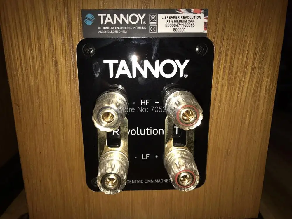 2 единицы пара Tannoy revolution XT6 6,5 дюймов коаксиальный динамик Вуфер Полнодиапазонный блок