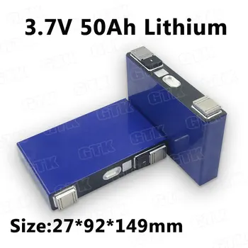 

GTK 3.7v 50Ah lithium ion battery power cell 50Ah power cell for diy 24v 12v sightseeing cart/Lighting/Solar energy storage