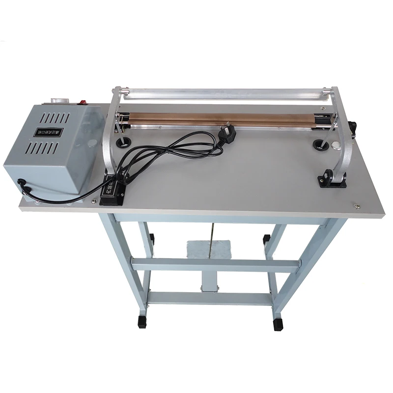 

Foot Pedal Impulse Plastic Bag Sealer Heat Sealing Machine Package Shrinking for Sood Electric Beverage Packaging Use SF-400