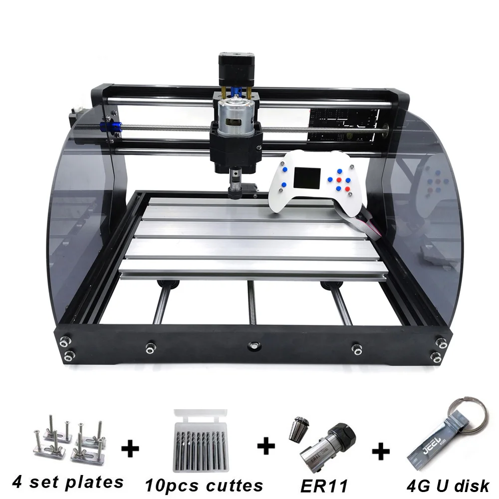 CNC 3018 Max+Offline Laser Engraver Wood DIY CNC Router Machine,Pcb Milling Machine,Wood Router,GRBL Control,Craved On Metal - Цвет: No laser