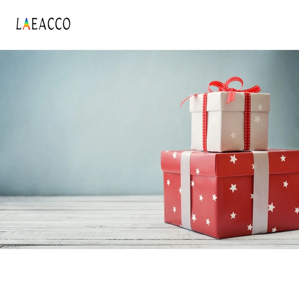 

Laeacco Gift Boxes Solid Color Baby Party Backdrop Photography Backgrounds Customized Photographic Backdrops For Photo Studio