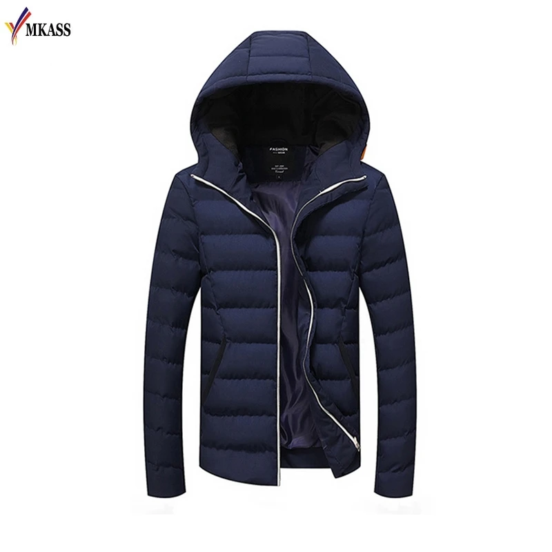 2017 New Winter Parka Men Jacket Coat Outerwear Fashion Hood Padded Quilted Warm Male Hooded Winter Jackets casaco masculino 4XL