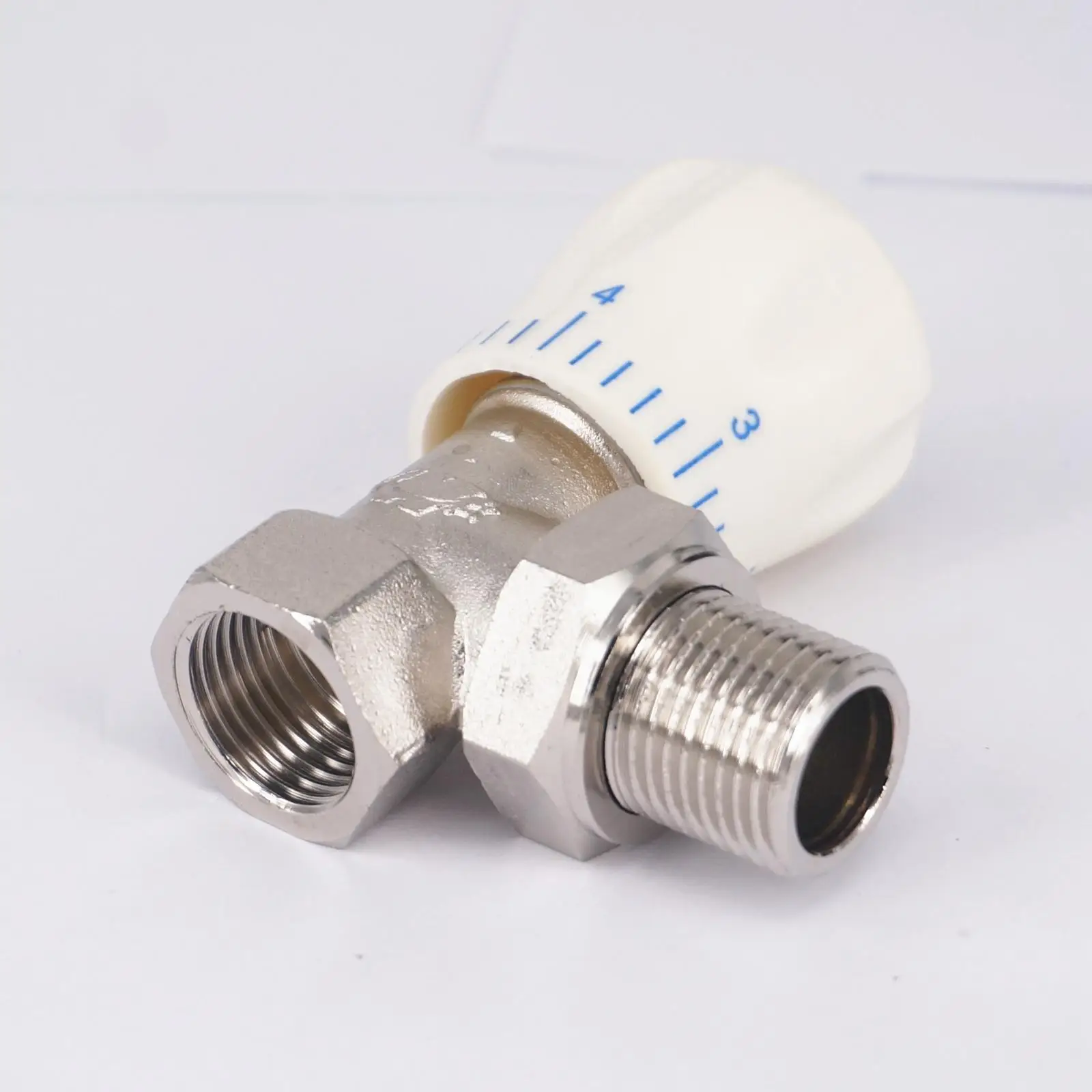 Brass Elbow Temperature control valve Union Socket 1/2