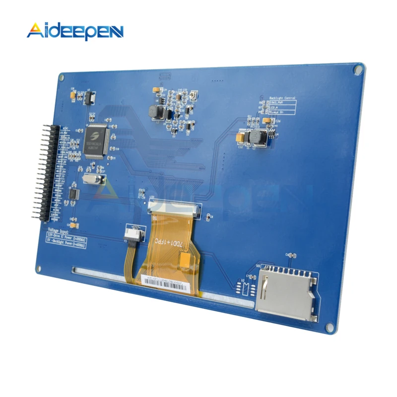 " 7,0" дюймовый TFT ЖК-дисплей 800x480 SSD1963 сенсорный панельный экран ШИМ светодиодный модуль контроллера подсветки для Arduino 51/AVR/STM32
