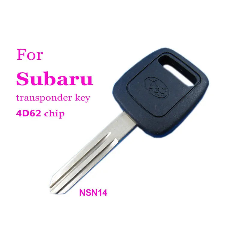 

Car keys with chips Suaru 4D62 transponder key , 2pcs/lot,Free Shipping