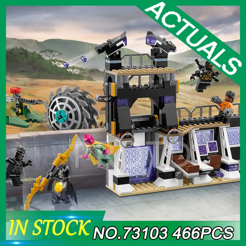 

76103 Super Heroes series Corvus Glaive Thresher Attack 466pcs Compatible with legoing Marvel Bricks figures toys for children