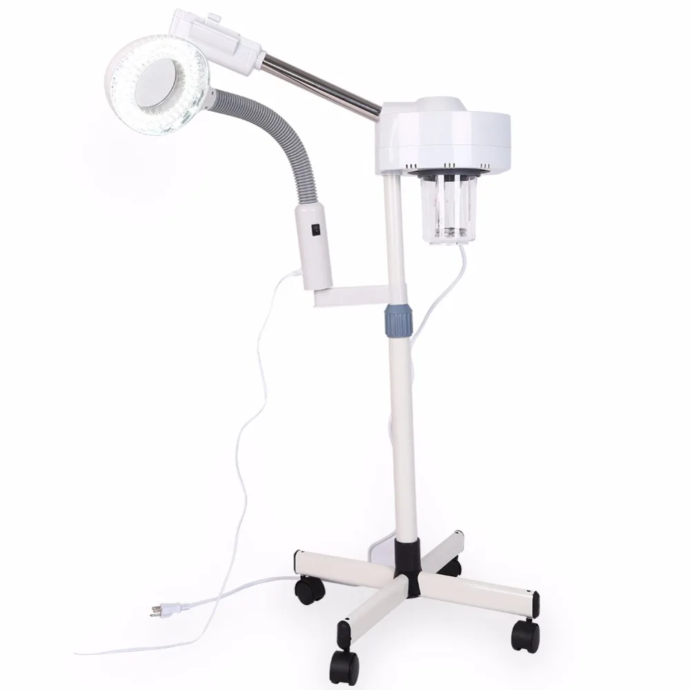 ABS Facial Steamer Magnifying Lamp Machine Spa Professional Salon