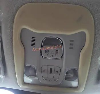 

ABS Matte Front SunRoof Light Frame Cover Trim for Jeep Renegade 2015 2016