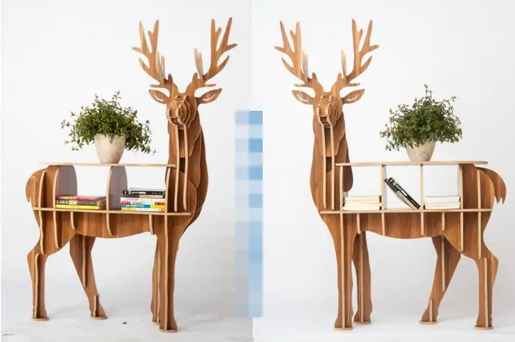 Prop exhibition shelf a few elk side Clothing store window frame
