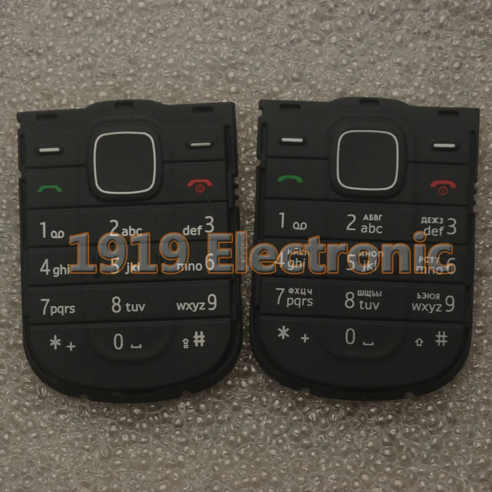

New Main Menu English Or Russian Keypad Keyboard Buttons Cover Case For Nokia 1202