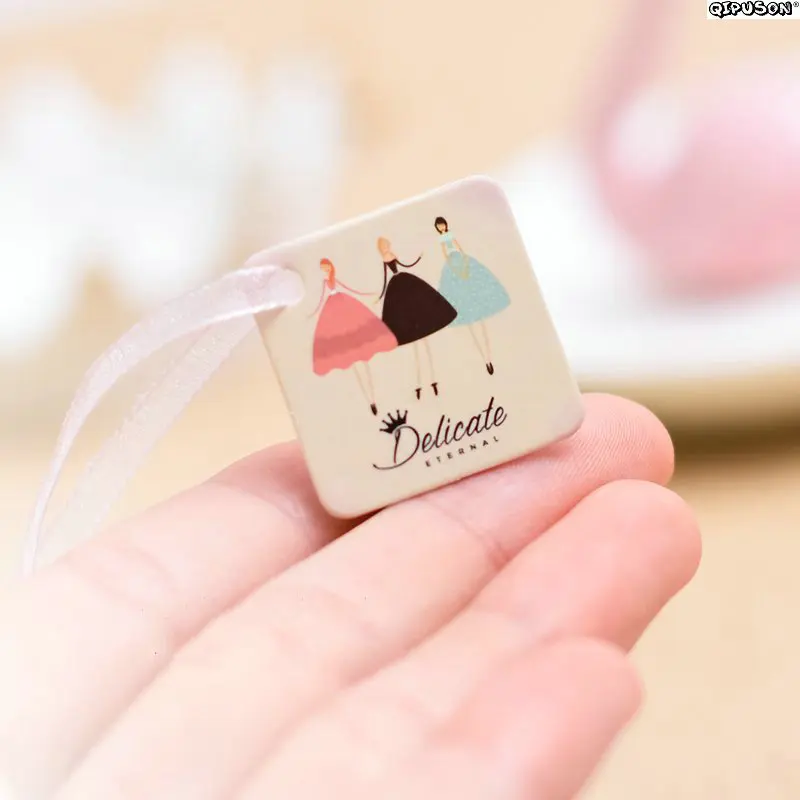 

100pcs/Spot/mini card, hand DIY jewelry tags, earrings, hangtags,brooch, necklace display tags clothes paper tags custom 2019061