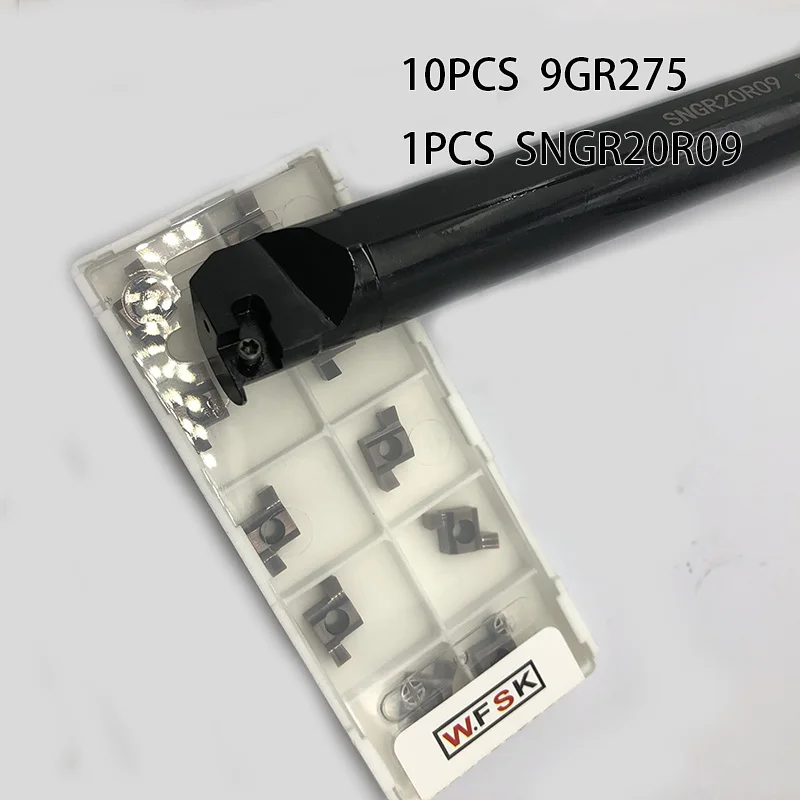 

Slotting tool SNGR20R09 S20R-SNGR09 INSERT 9GR BLADE