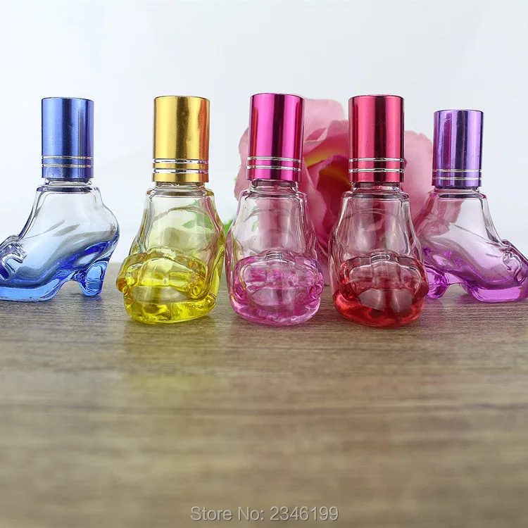 6ML 40pcs/lot New Arrival Empty Perfume Refillable Bottle,Glass Colored
