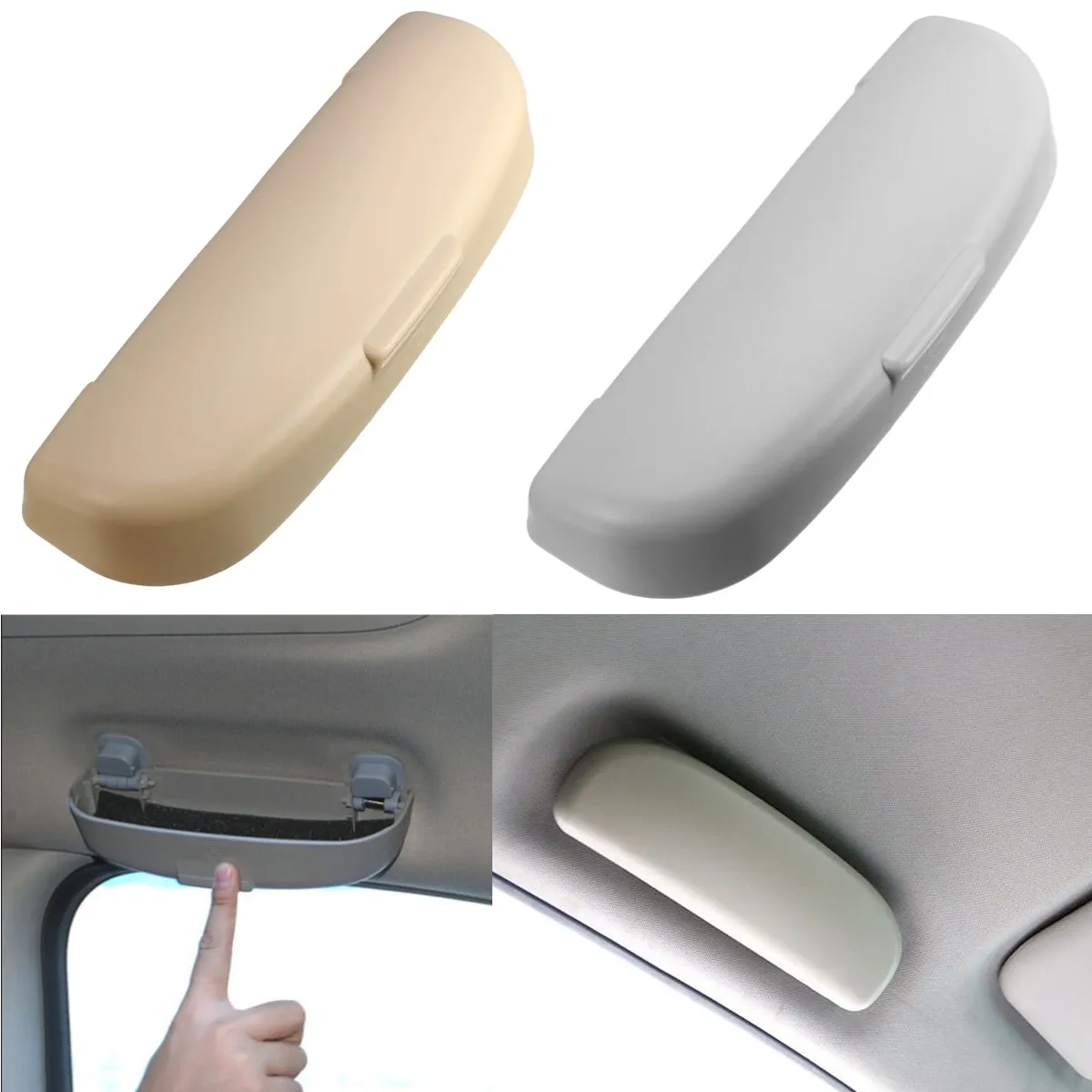 

Car Sunglasses Sunglass Holder Box Case for Skoda Fabia Superb Rapid Yeti For BYD F3 F10 S6 G3 F0 F3R Glasses Case