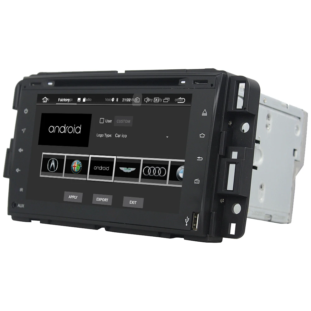 Best Octa Core 4G Android 8.1 4GB RAM 64GB ROM USB AUX Car DVD Player Stereo Radio For GMC Sierra Yukon Savana Denali/Buick Enclave 2