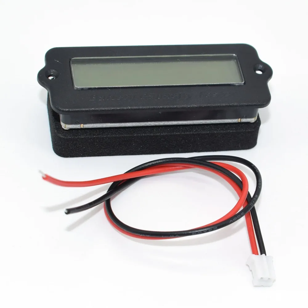 Индикатор емкости свинцово-кислотных LiPo аккумуляторов LY6W 12 В ЖК-дисплей