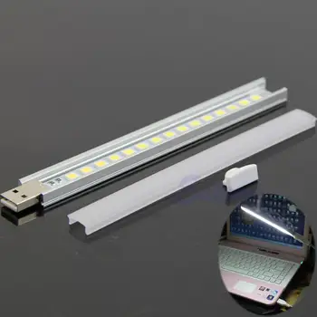 

15 LED USB Portable Strip Lamp Light Maximum Illumination For PC Laptop Notebook
