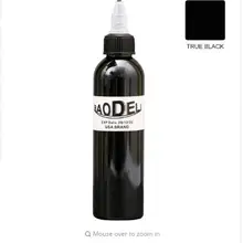 Чернила для перманентного татуажа 4 Oz(120 мл) тела Краски чернила для микроблейдинга бровей постоянный черный пигментные чернила для татуажа для татуировки