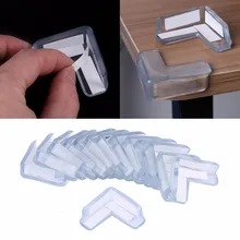 20/15Pcs Baby Sicherheit Transparent PVC Protector Tabelle Ecke Möbel Schutz Abdeckung Kinder Antikollision Rand Ecke Wache(China)