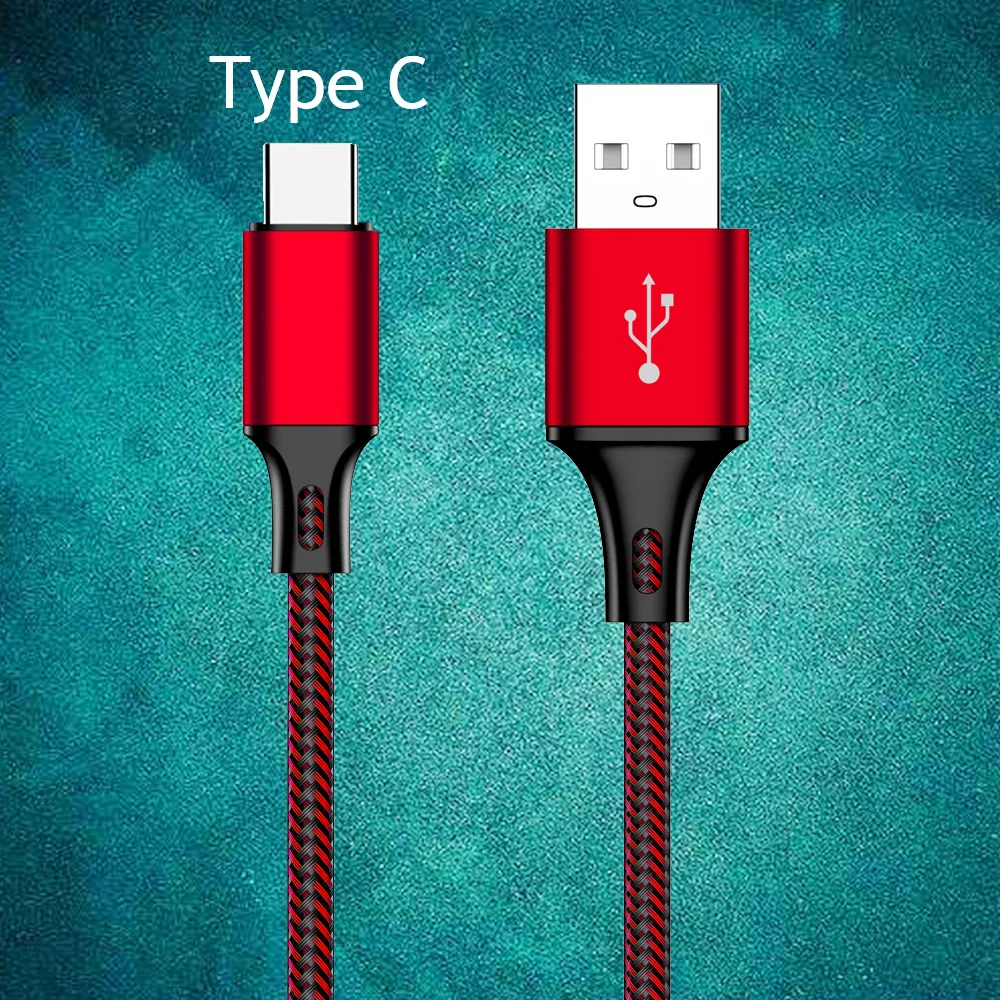 Кабель USB Type C кабель для передачи данных Xiaomi Mi 9 Redmi Note 7 Samsung S8 S9 Быстрая зарядка