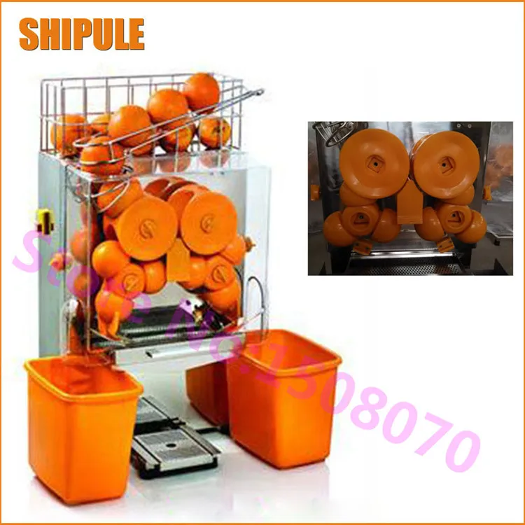 110V 220v stainless steel electric citrus orange juicer juicing machine orange juice press squezzer exractor machine