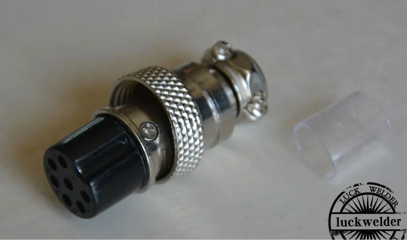 

7 pins air connector for plasma torch TIG welding torch air connector 2 Pcs