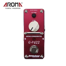 Aroma agf-3 g-fuzz fuzz germanio vendimia guitarra analógica mini efectos de guitarra pedal con true bypass