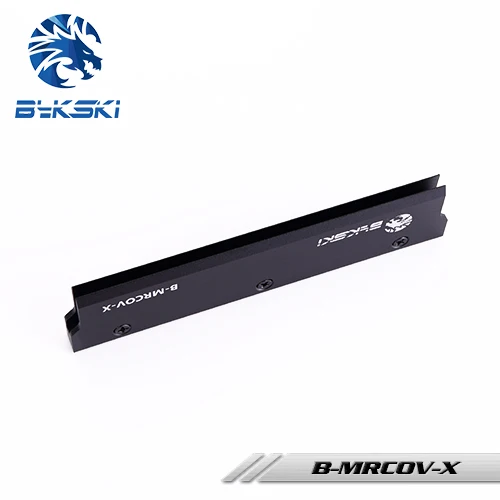 Bykski RAM المياه كتلة سترة الذاكرة غطاء الحرارة بالوعة تبريد درع الألومنيوم B-MRCOV-X Bykski RAM المياه كتلة سترة الذاكرة غطاء الحرارة بالوعة تبريد درع الألومنيوم B-MRCOV-X