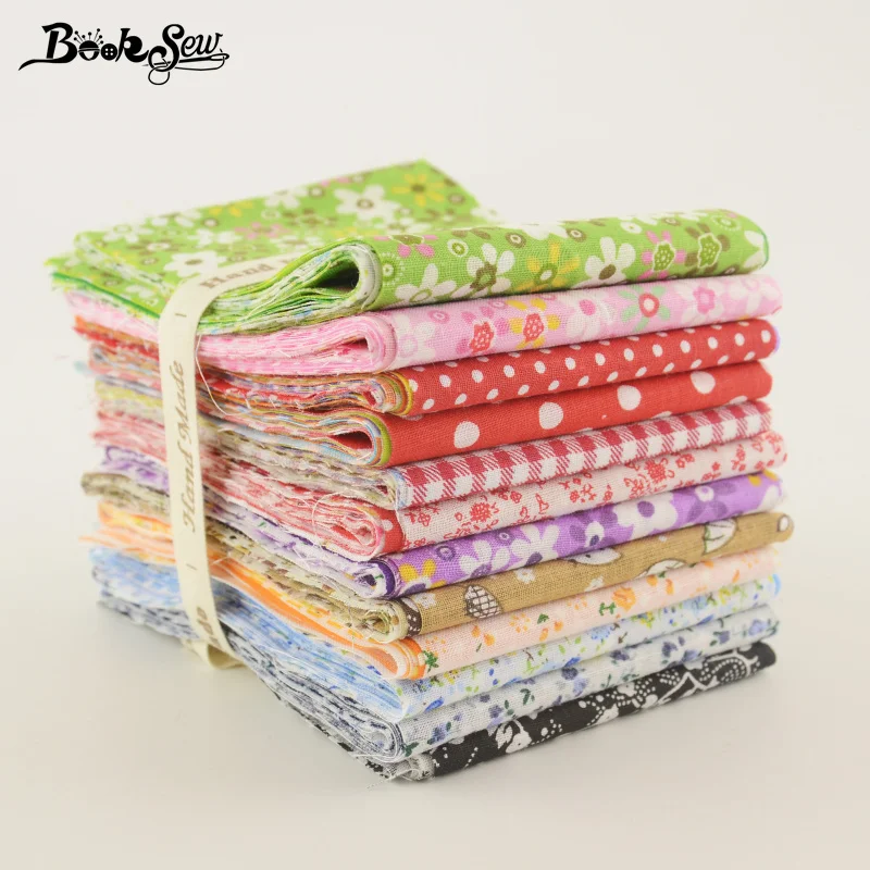 Booksew Новинка 2017 года красочные Дизайн 7 шт./лот 9 см x 50 плотная Ткань