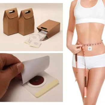 

2018 Hot sale 10/30/50Pcs Magnetic Weight Lose Paste Navel Slim Patch Slimming Diet Products