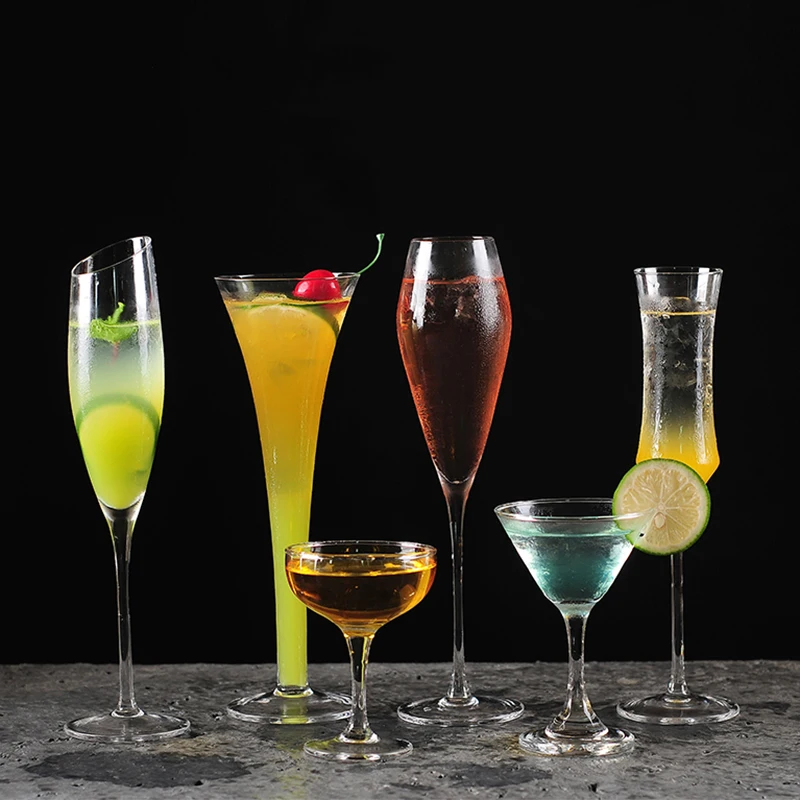 креманки для шампанского lsa. красивые бокалы для коктейлей. набор стаканов louis longdrink, 2 шт. рюмка для коктейлей. стакан для коктейлей.