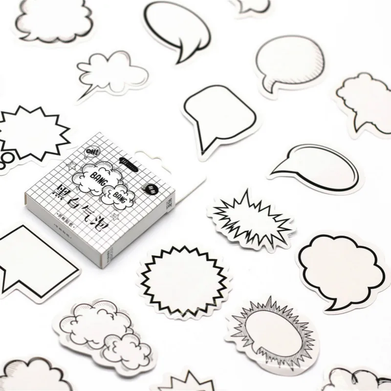 

Hot Sale 45pcs/set Bubble Cell Notebook Diary Drawing Painting Graffiti Cover Paper Memo Pad Office School Supplies Gift