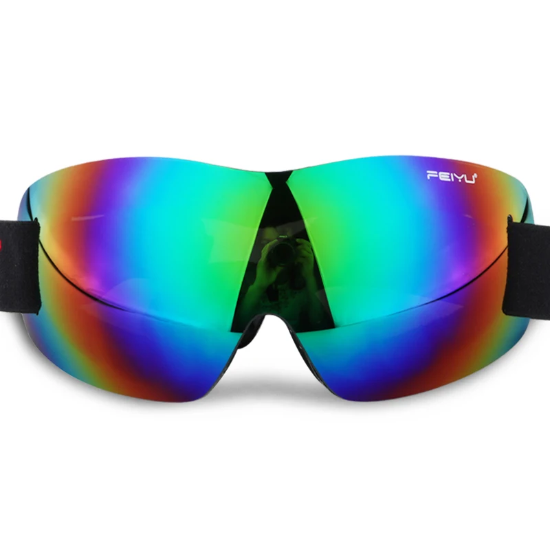 الأطفال على الجليد الثلوج أحادي الطبقة تزلج نظارات الشتاء نظارات غوغل Skibrille للبنين بنات تزلج نظارات في الهواء الطلق ركوب