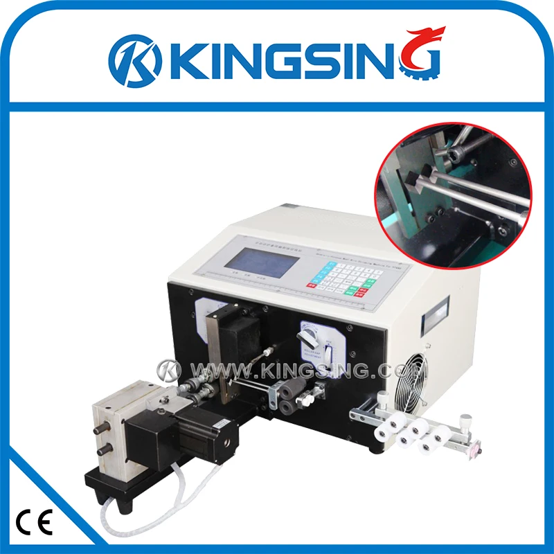 Fully Automatic Copper Wire Cutting Stripping Twisting Machine KS 09W