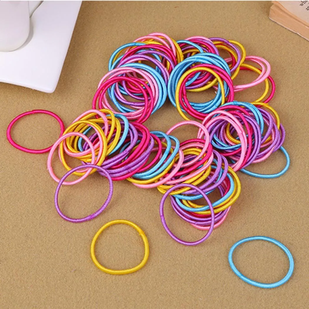 10 pcs New Style Girl Children Women Ponytail Holder Band Elastic