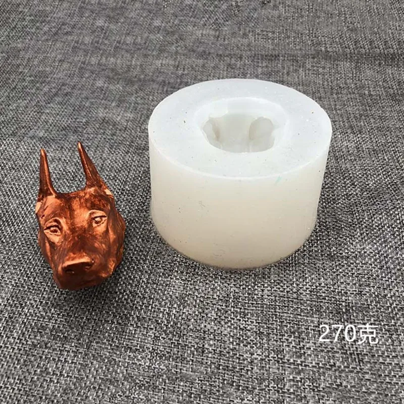 3D облако голова волка сидящий медвежонок модель головы Doberman DIY подвеска
