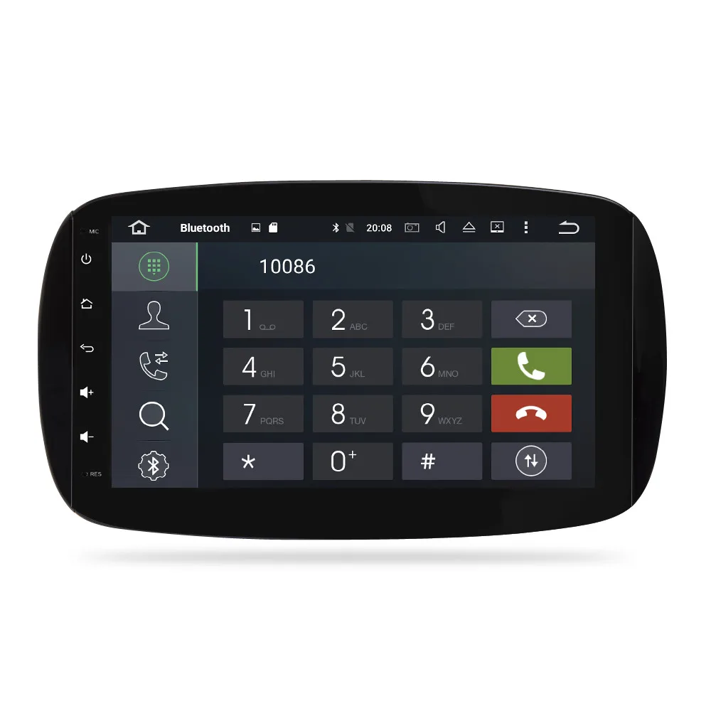 Top Android 9.0 Car Radio Multimedia For Mercedes Benz Smart Fortwo C453 A453 W453 2015-2018 DVD Player GPS Navigation Video Stereo 4